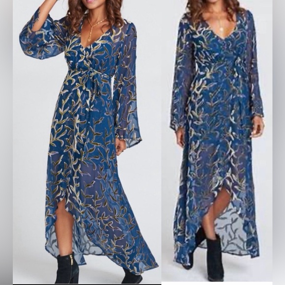 Show Me Your MuMu Dresses & Skirts - NWOT Show Me Your Mumu Anita Wrap Kimono ~ in The Vinings Burn Out